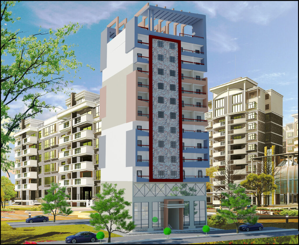 برج سكني بمدينة دسوق