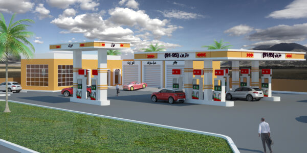 محطة وقود الحماده