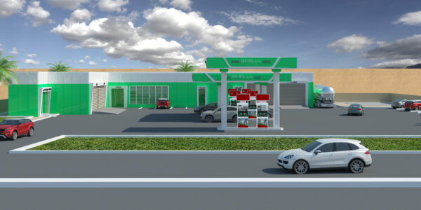 محطة وقود منيفه