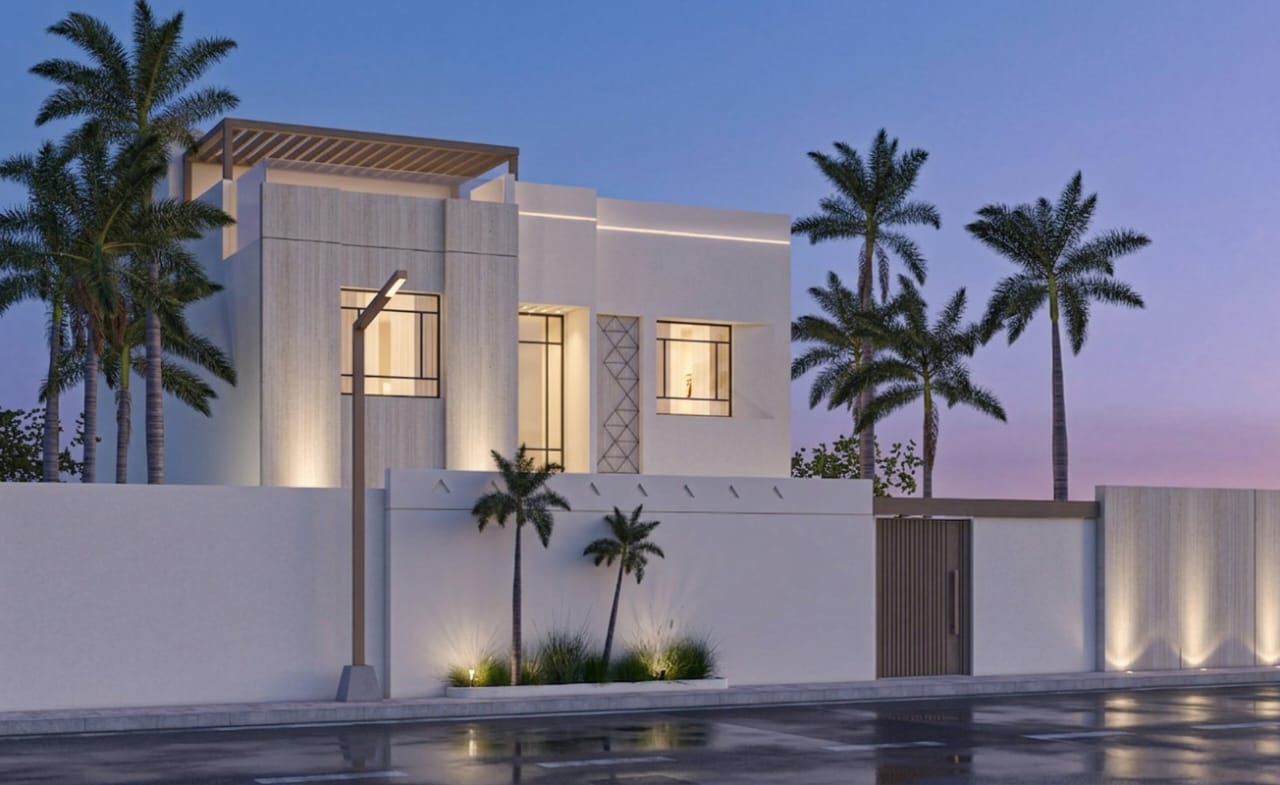 تصميم فيلا علي الطريقي بالمملكة العربية السعودية